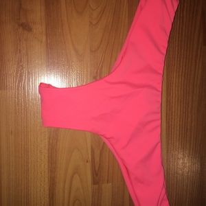 Volcom pink bathing suit bottoms